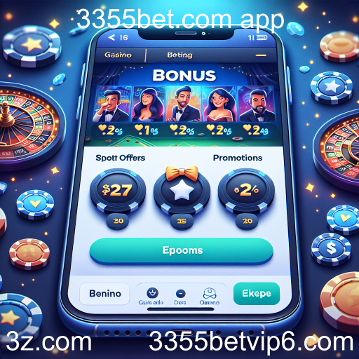 Explorando a Categoria Bônus no 3355bet.com App